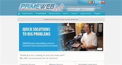 Desktop Screenshot of primeweb.ca
